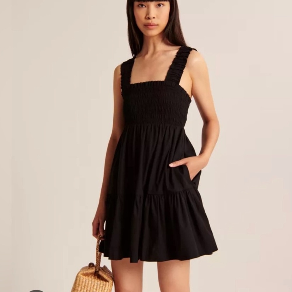Abercrombie Smocked Bodice Mini Dress